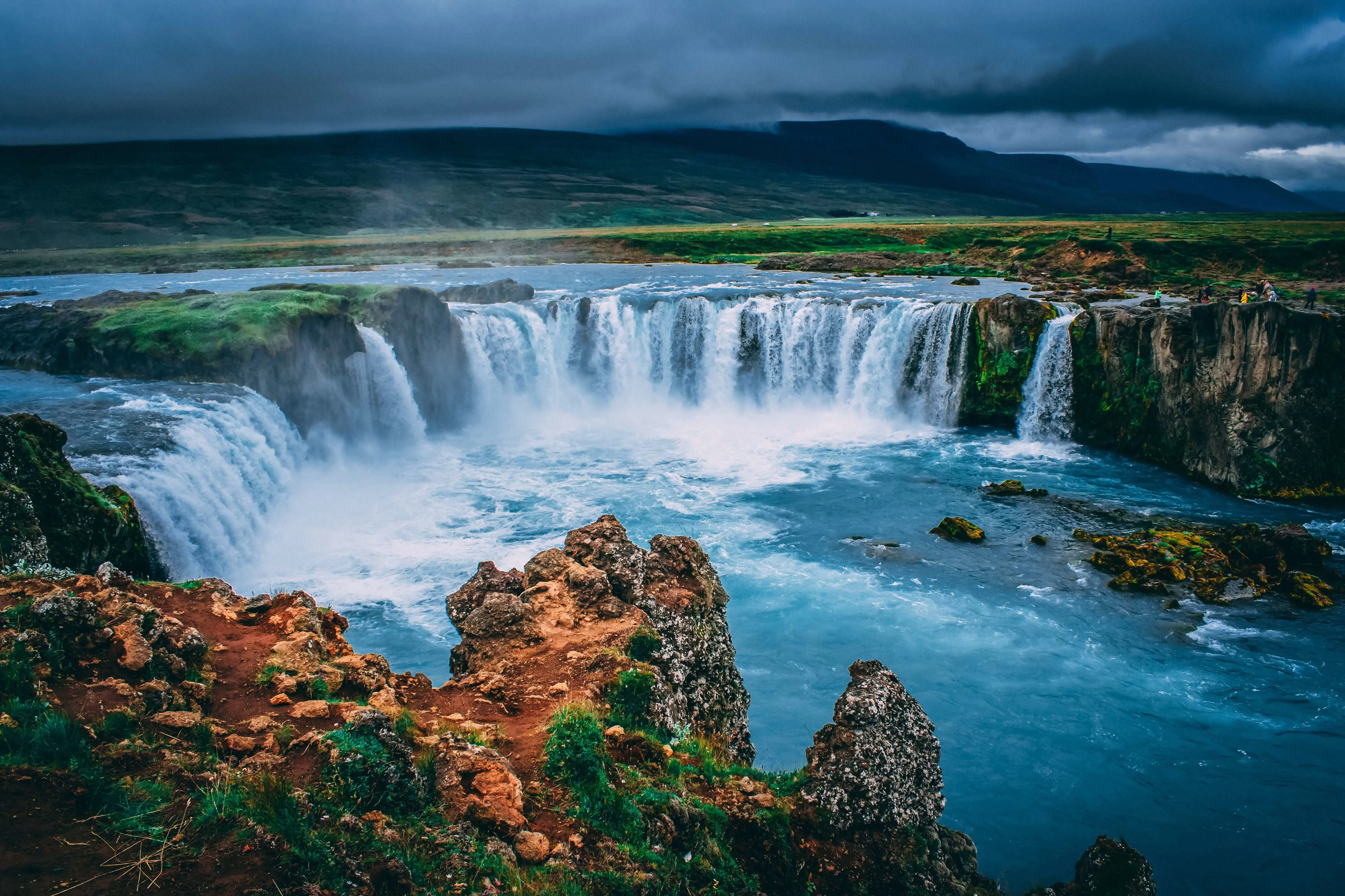 Iceland Goðafoss Waterfall